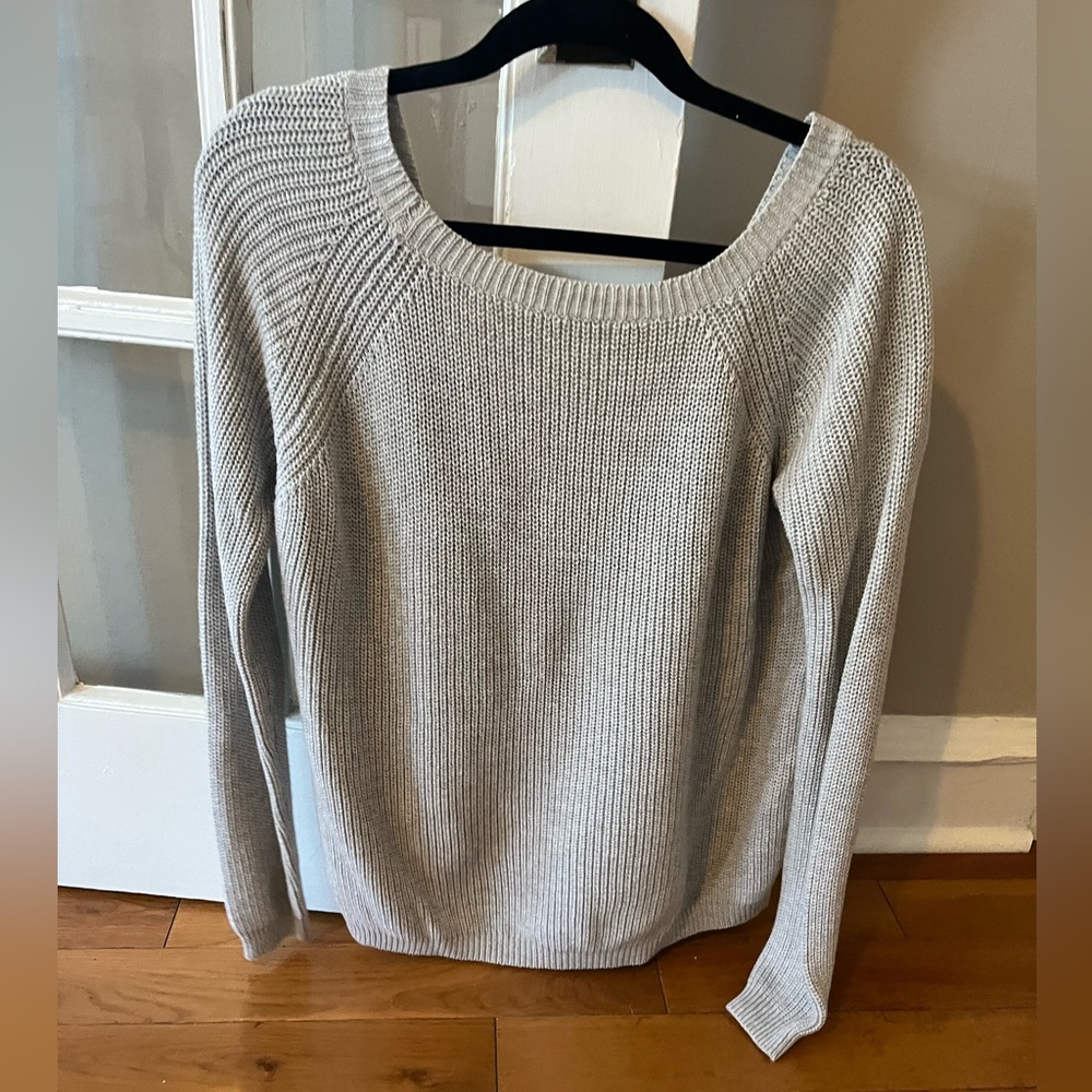 Lulu’s Open Back Sweater